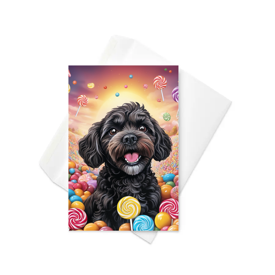 PugMug Custom Lily Greeting Card