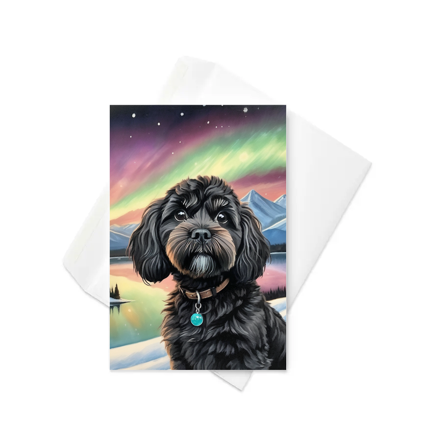 PugMug Custom Lily Greeting Card