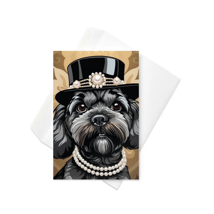 PugMug Custom Lily Greeting Card
