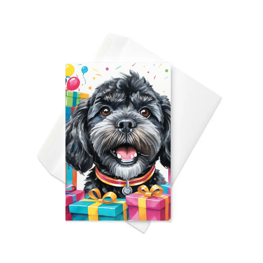 PugMug Custom Lily Greeting Card