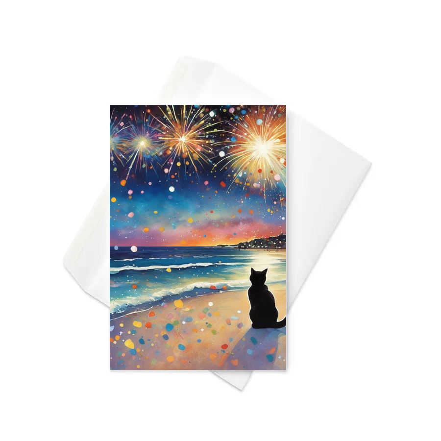 PugMug Custom Peerie Greeting Card