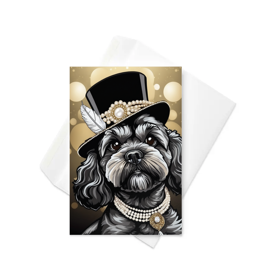 PugMug Custom Lily Greeting Card