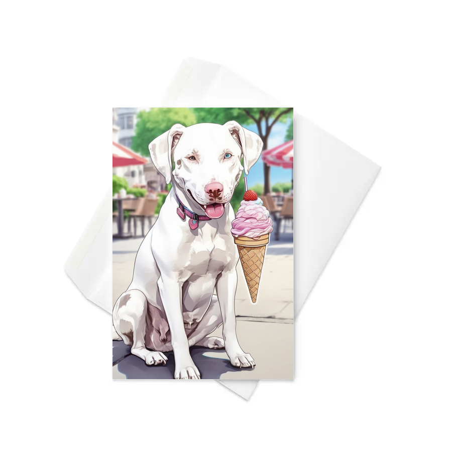 PugMug Custom Penny Greeting Card