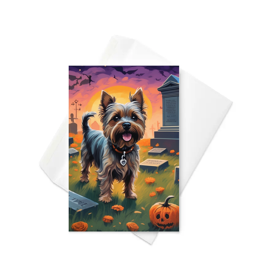 PugMug Custom Pet Greeting Card