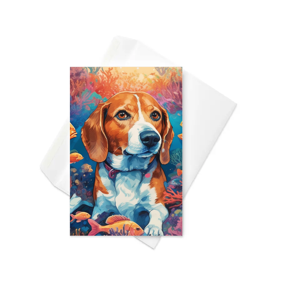 PugMug Custom Munchkin Greeting Card