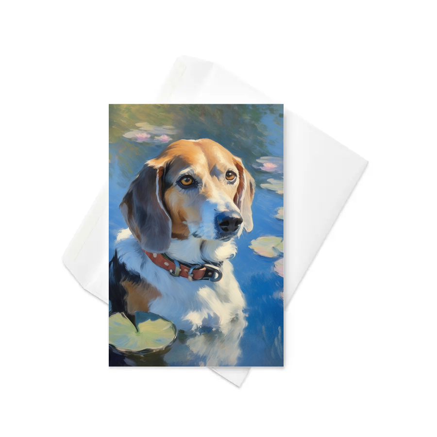 PugMug Custom Munchkin Greeting Card