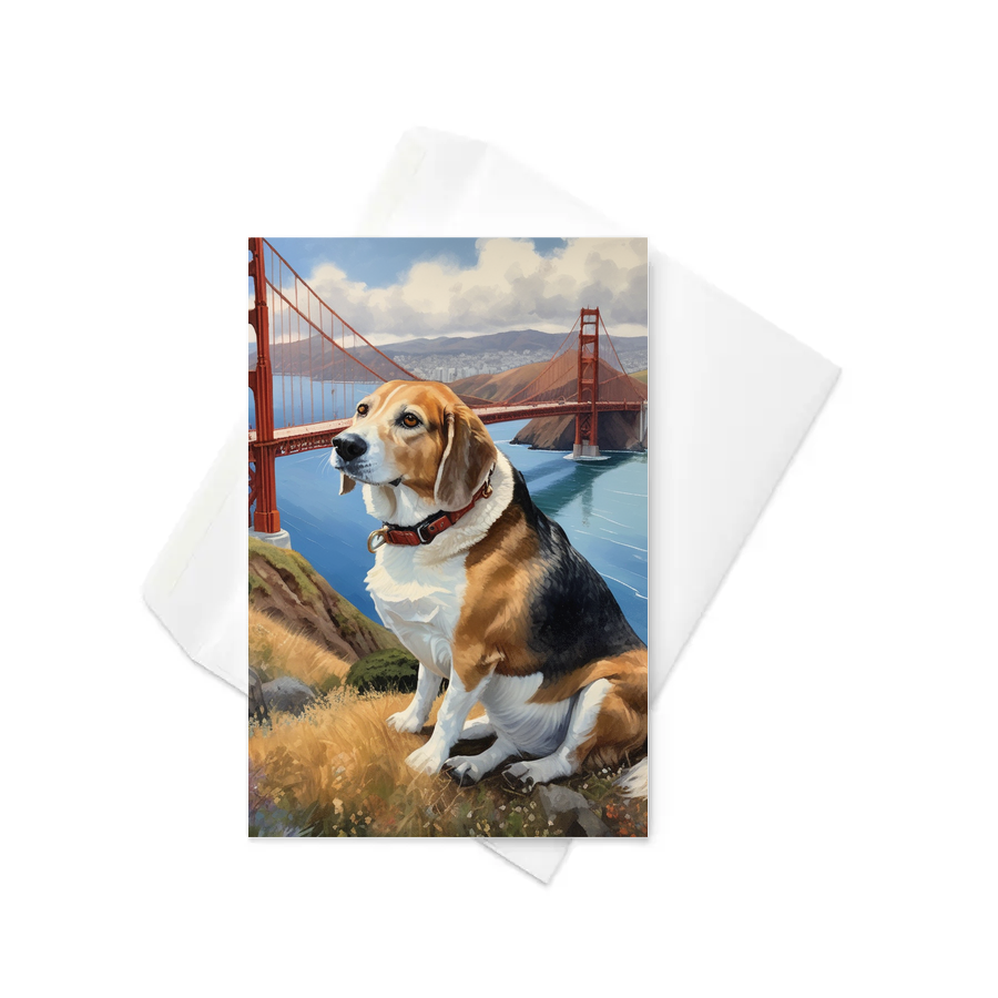 PugMug Custom Munchkin Greeting Card