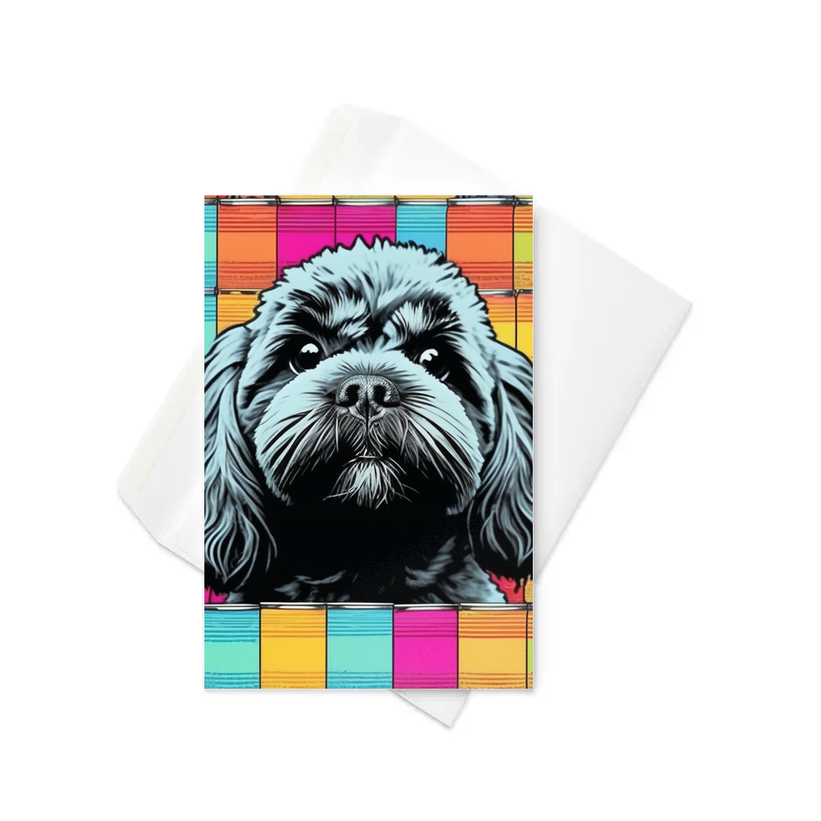 PugMug Custom Lily Greeting Card
