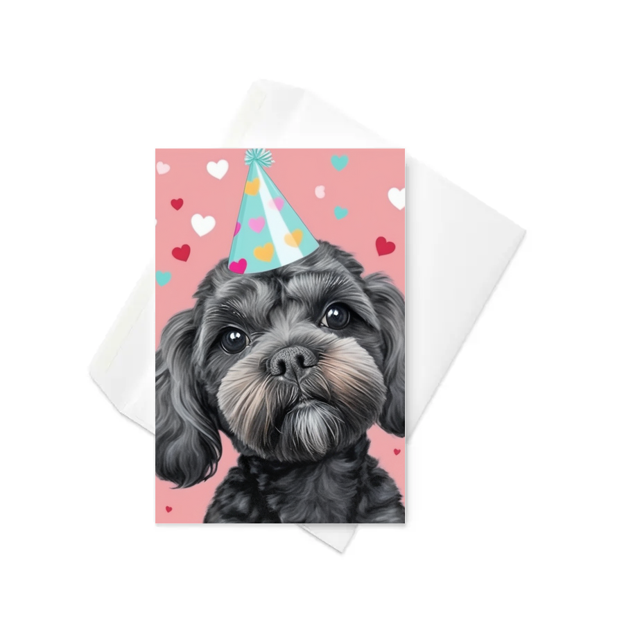 PugMug Custom Lily Greeting Card