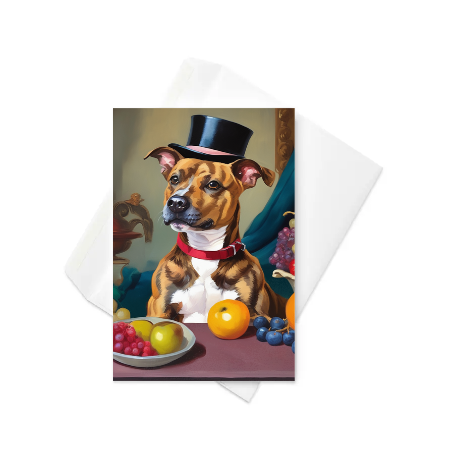 PugMug Custom Tony Hawk Greeting Card