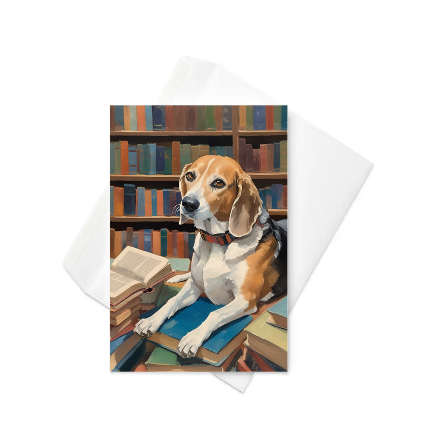PugMug Custom Munchkin Greeting Card