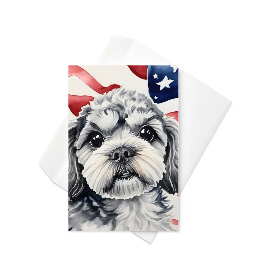 PugMug Custom Lily Greeting Card