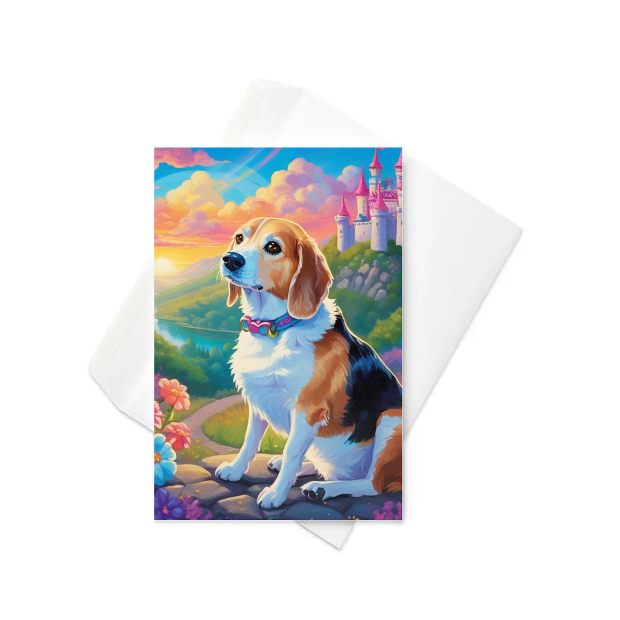 PugMug Custom Munchkin Greeting Card