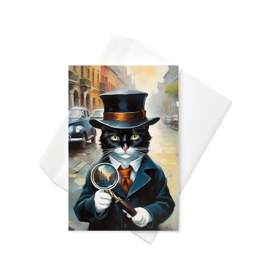 PugMug Custom Peerie Greeting Card