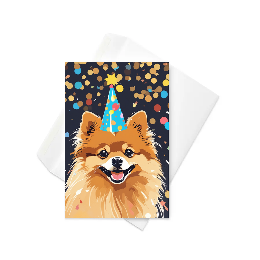 PugMug Custom Pet Greeting Card