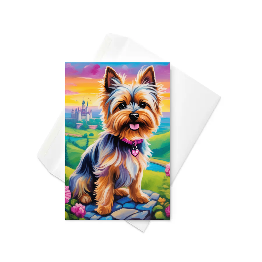 PugMug Custom Cairn Terrier Greeting Card