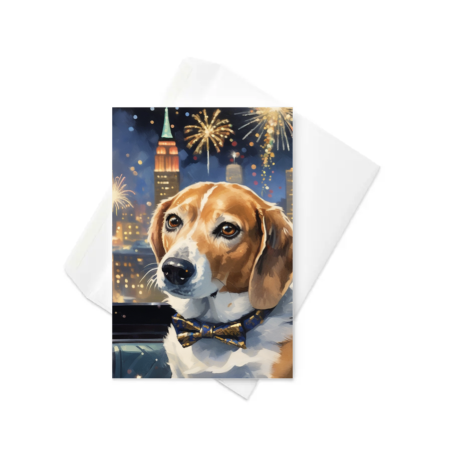 PugMug Custom Munchkin Greeting Card