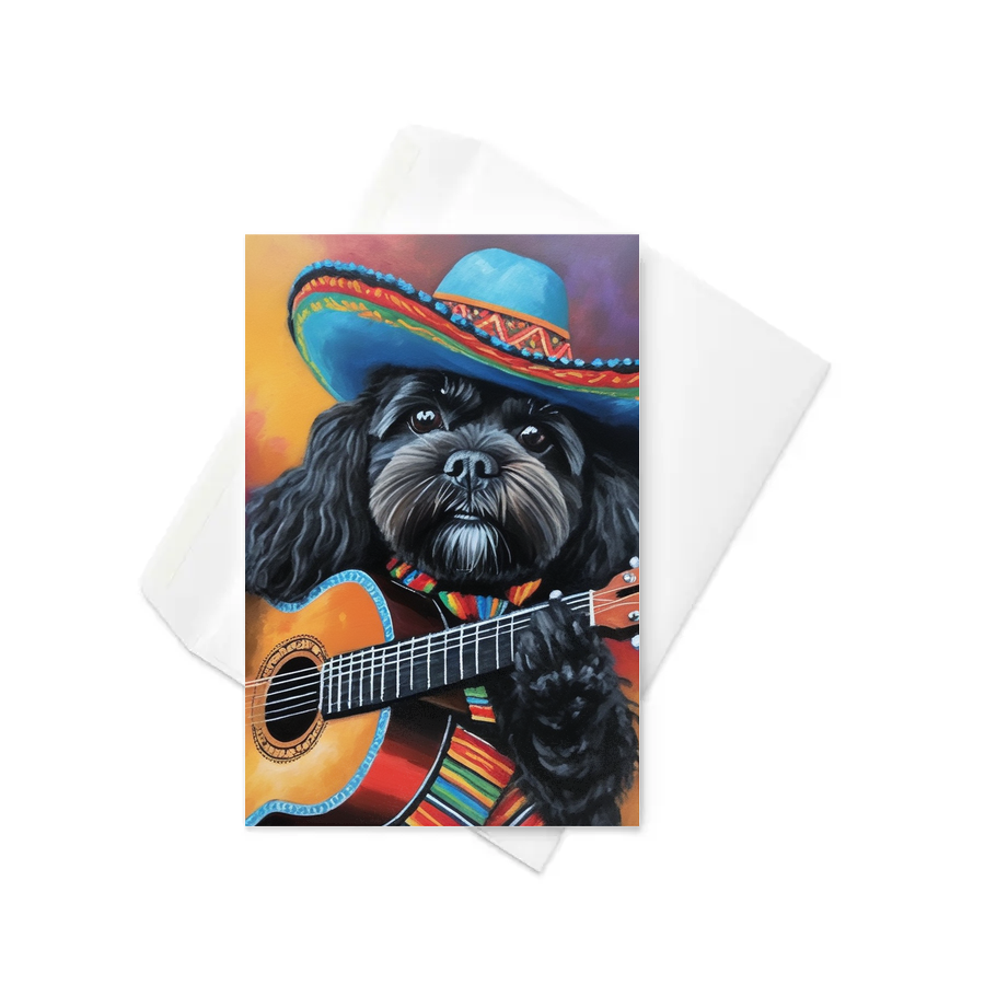 PugMug Custom Lily Greeting Card