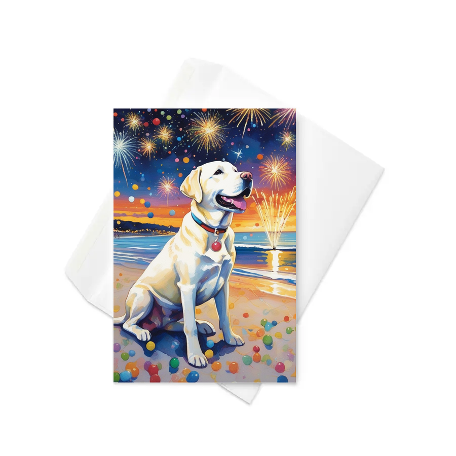 PugMug Custom Pet Greeting Card