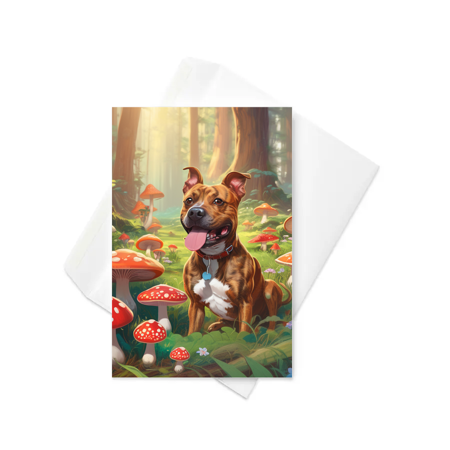 PugMug Custom Tony Hawk Greeting Card