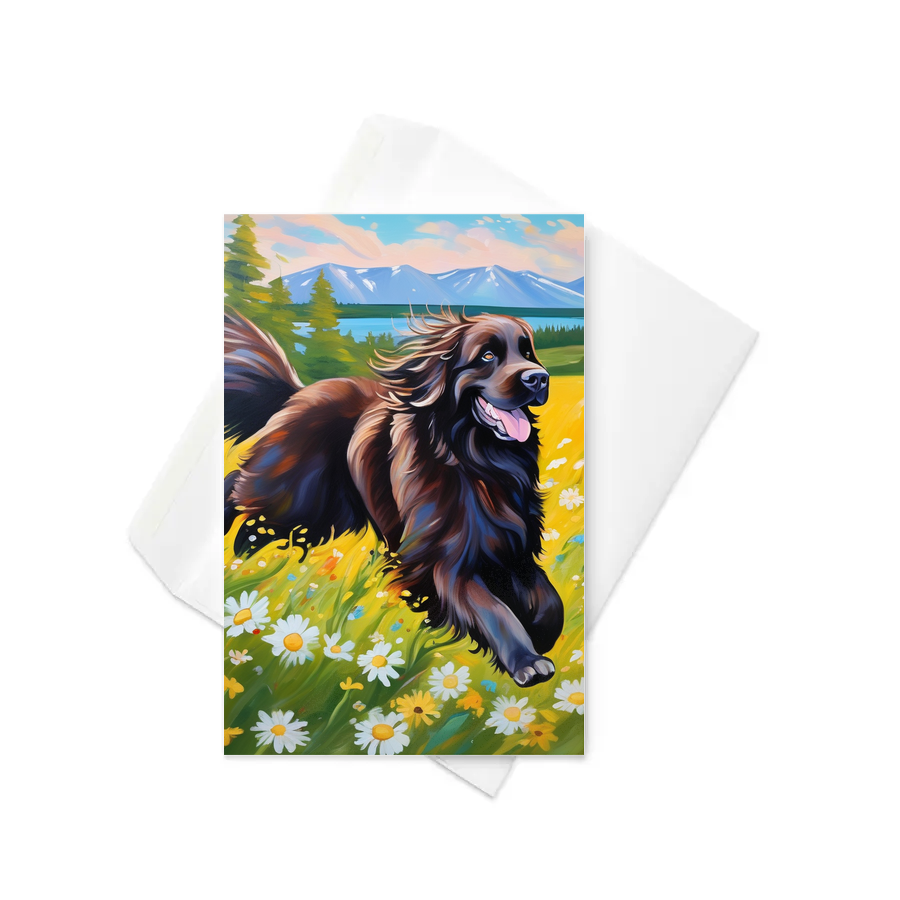 PugMug Custom Newfoundland Greeting Card