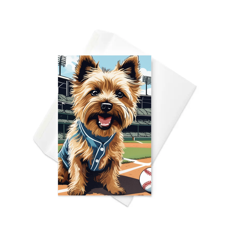 PugMug Custom Cairn Terrier Greeting Card