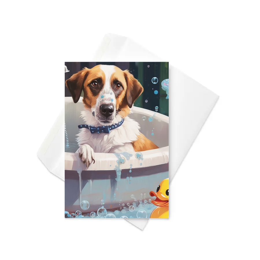 PugMug Custom Hazim Greeting Card