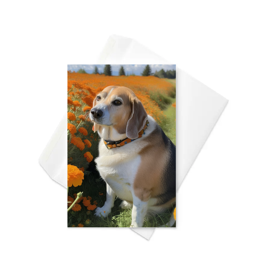 PugMug Custom Munchkin Greeting Card