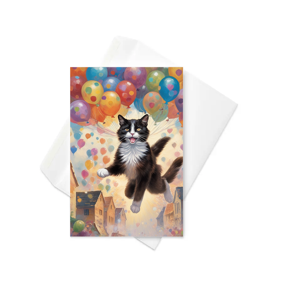 PugMug Custom Peerie Greeting Card