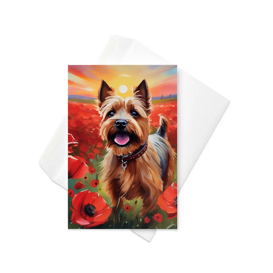PugMug Custom Cairn Terrier Greeting Card