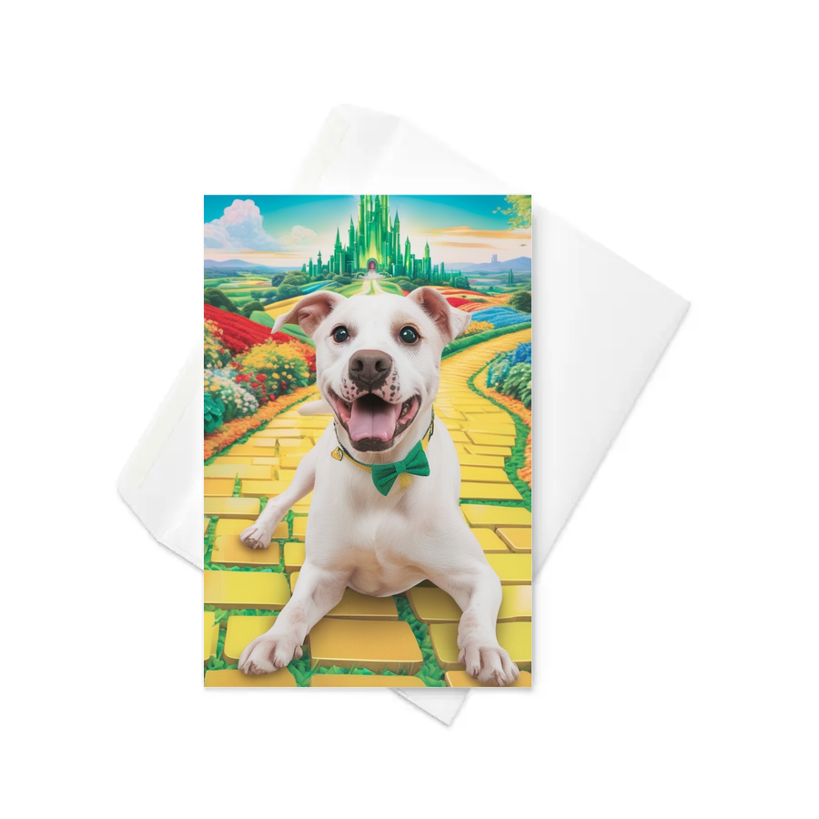 PugMug Custom Melody Greeting Card