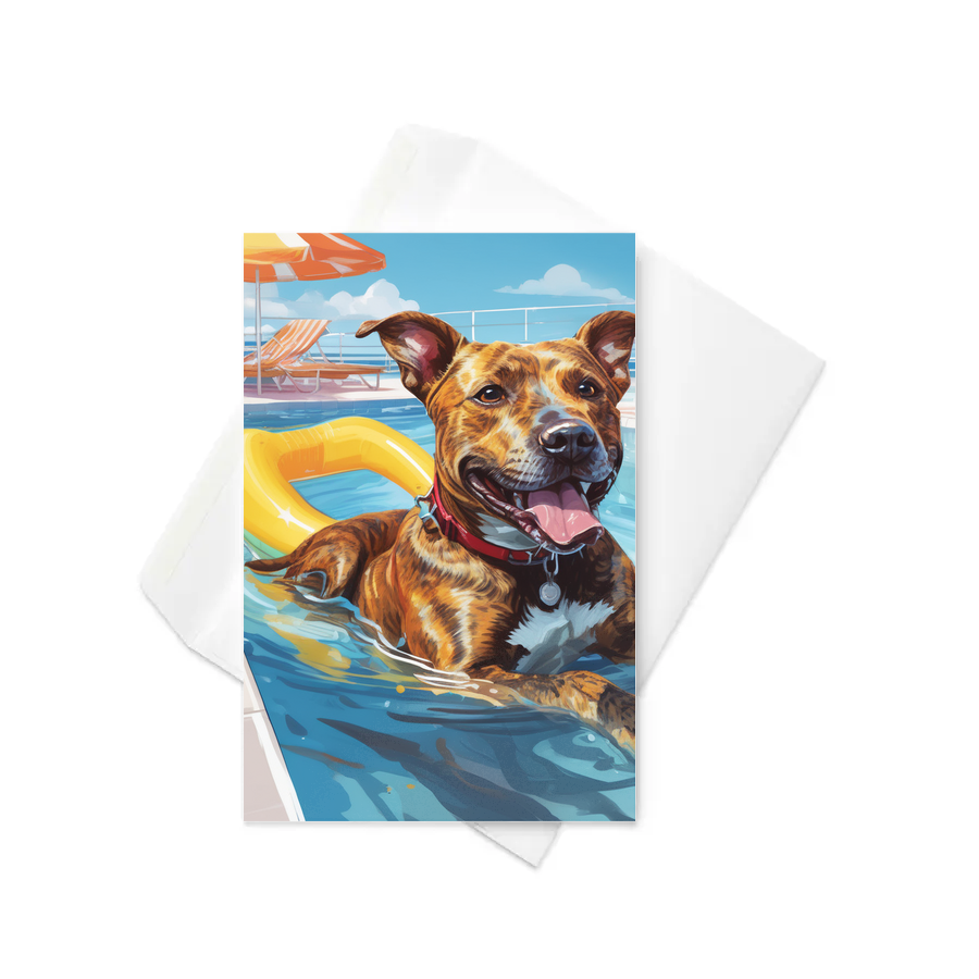 PugMug Custom Tony Hawk Greeting Card