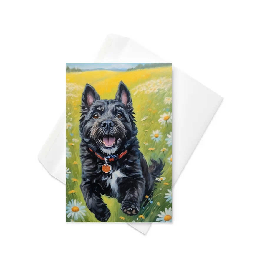 PugMug Custom Lily Greeting Card