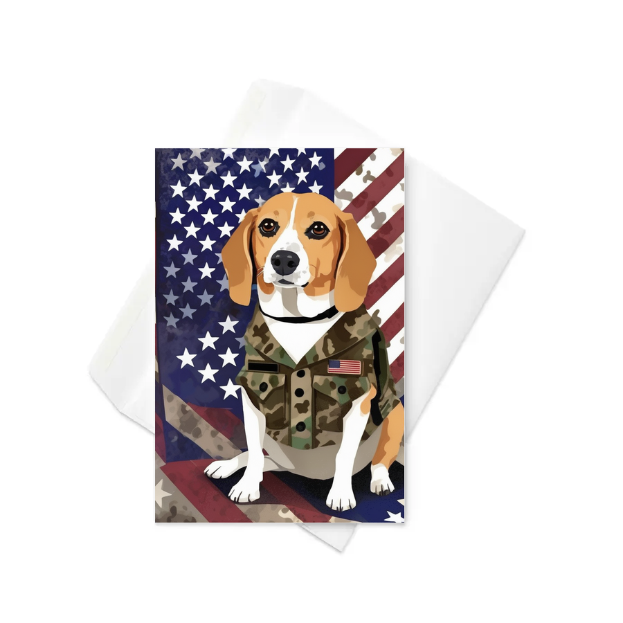 PugMug Custom Munchkin Greeting Card
