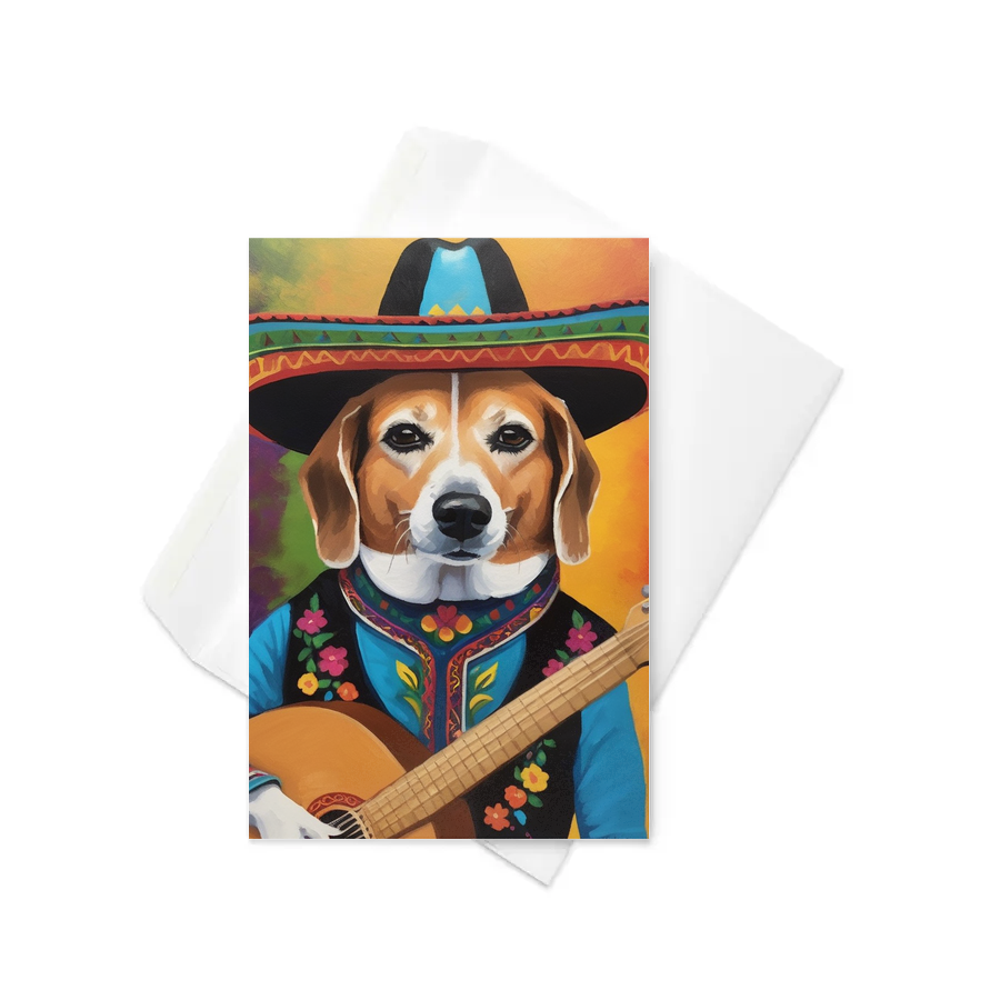 PugMug Custom Munchkin Greeting Card