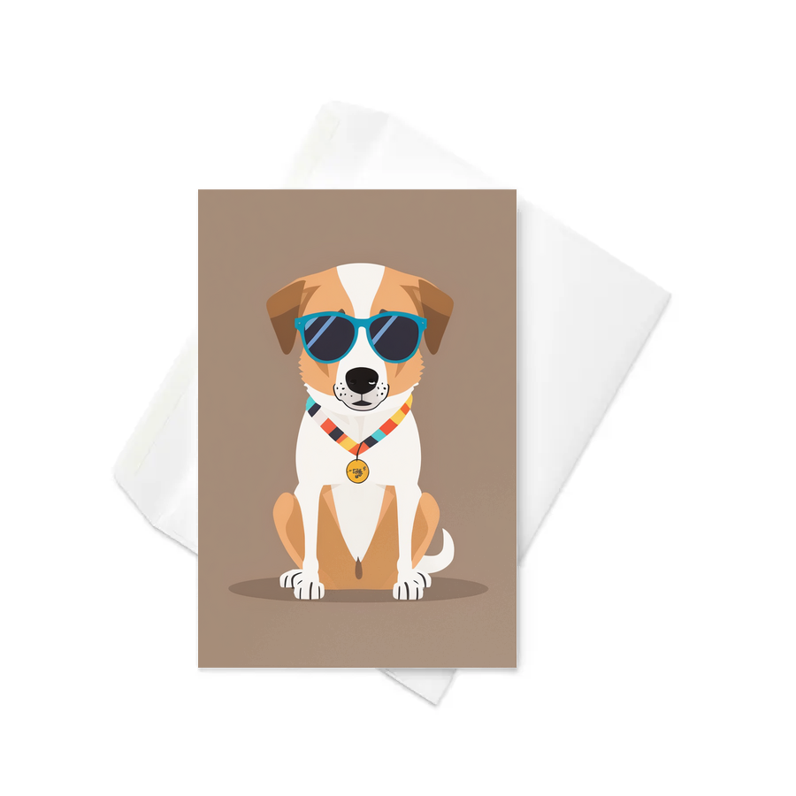 PugMug Custom Hazim Greeting Card