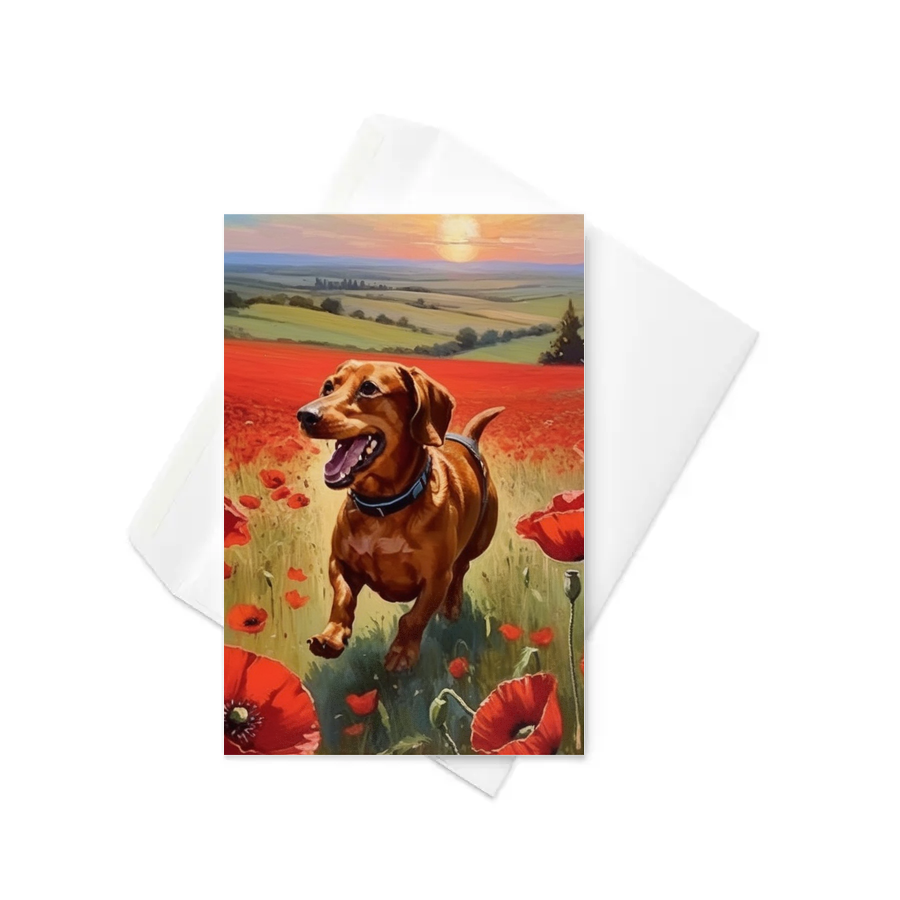 PugMug Custom Rex Greeting Card