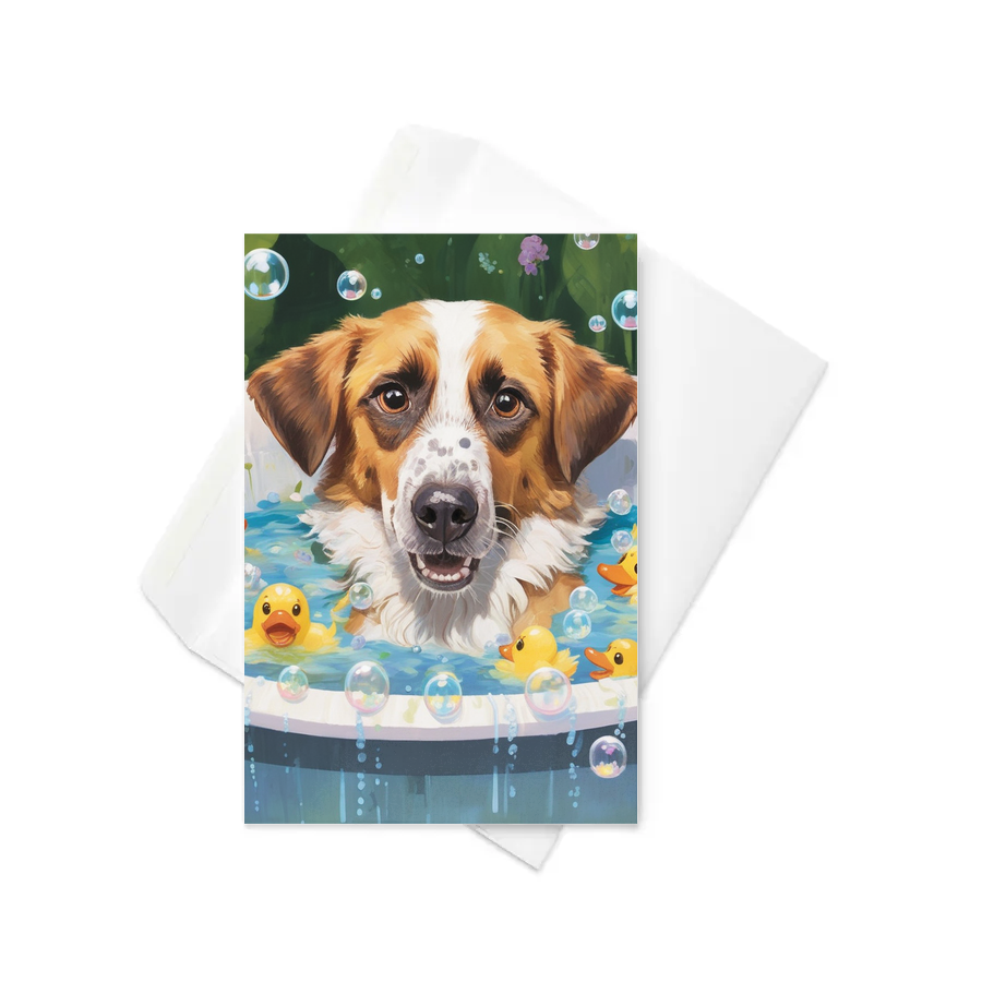 PugMug Custom Hazim Greeting Card