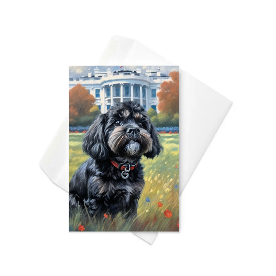 PugMug Custom Lily Greeting Card