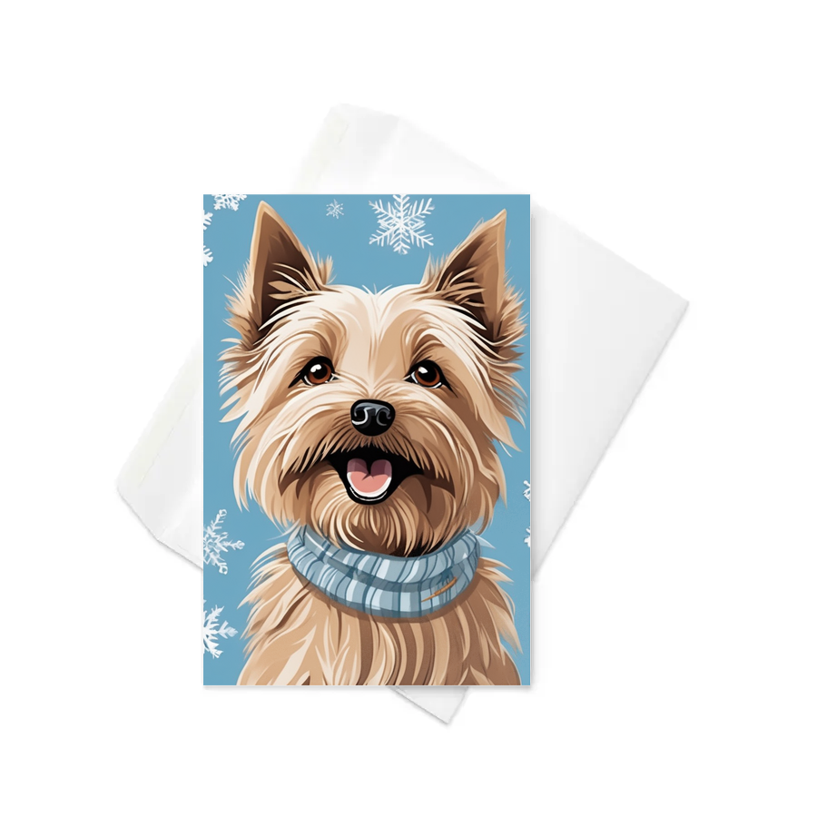 PugMug Custom Cairn Terrier Greeting Card