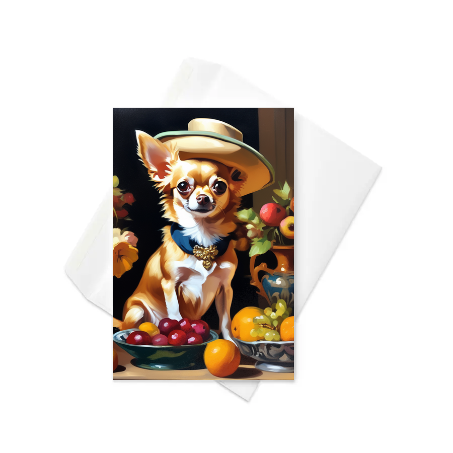 PugMug Custom Chihuahua Greeting Card