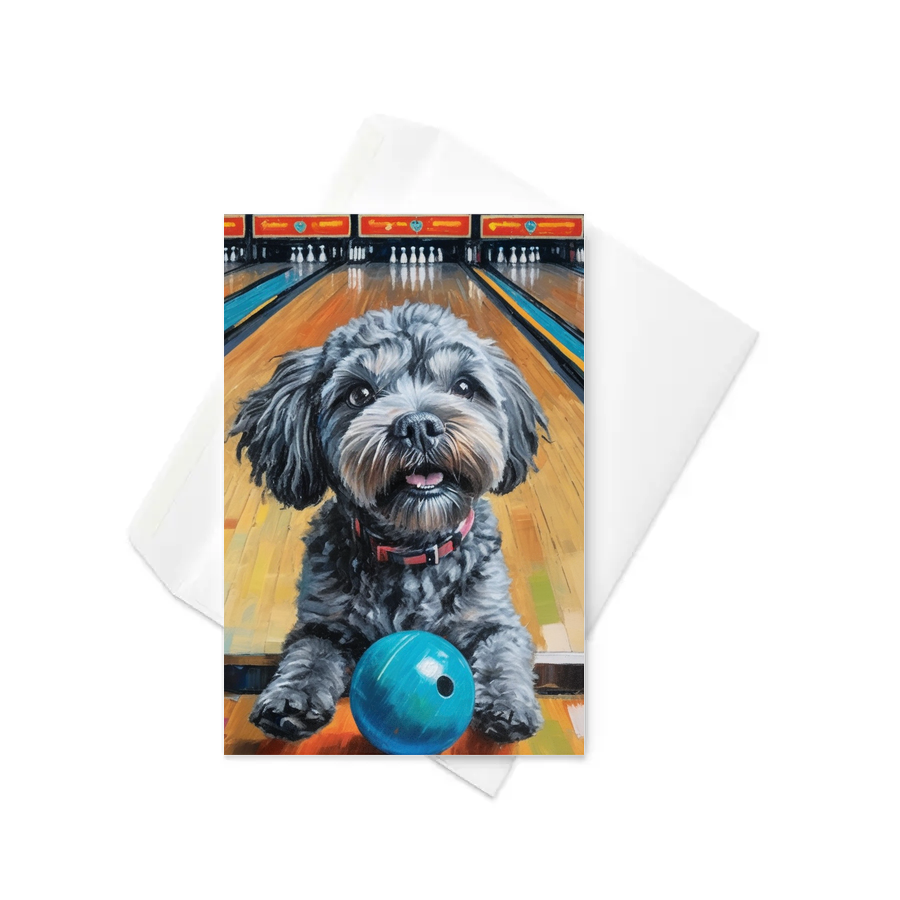 PugMug Custom Lily Greeting Card