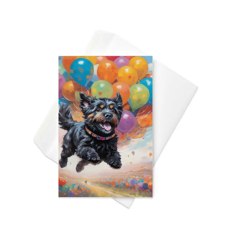 PugMug Custom Lily Greeting Card