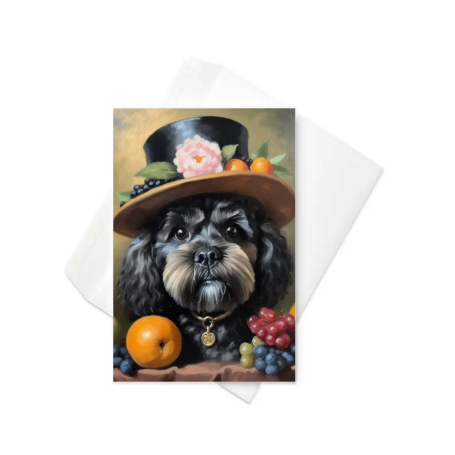 PugMug Custom Lily Greeting Card
