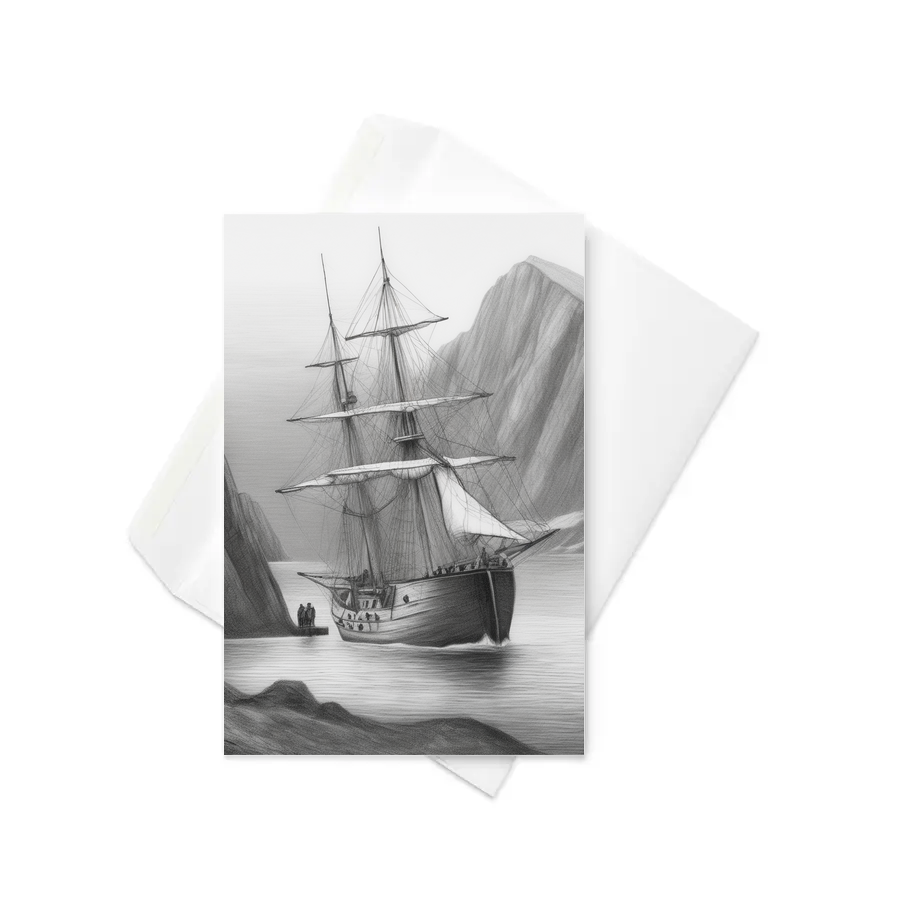 PugMug Custom Newfoundland Greeting Card