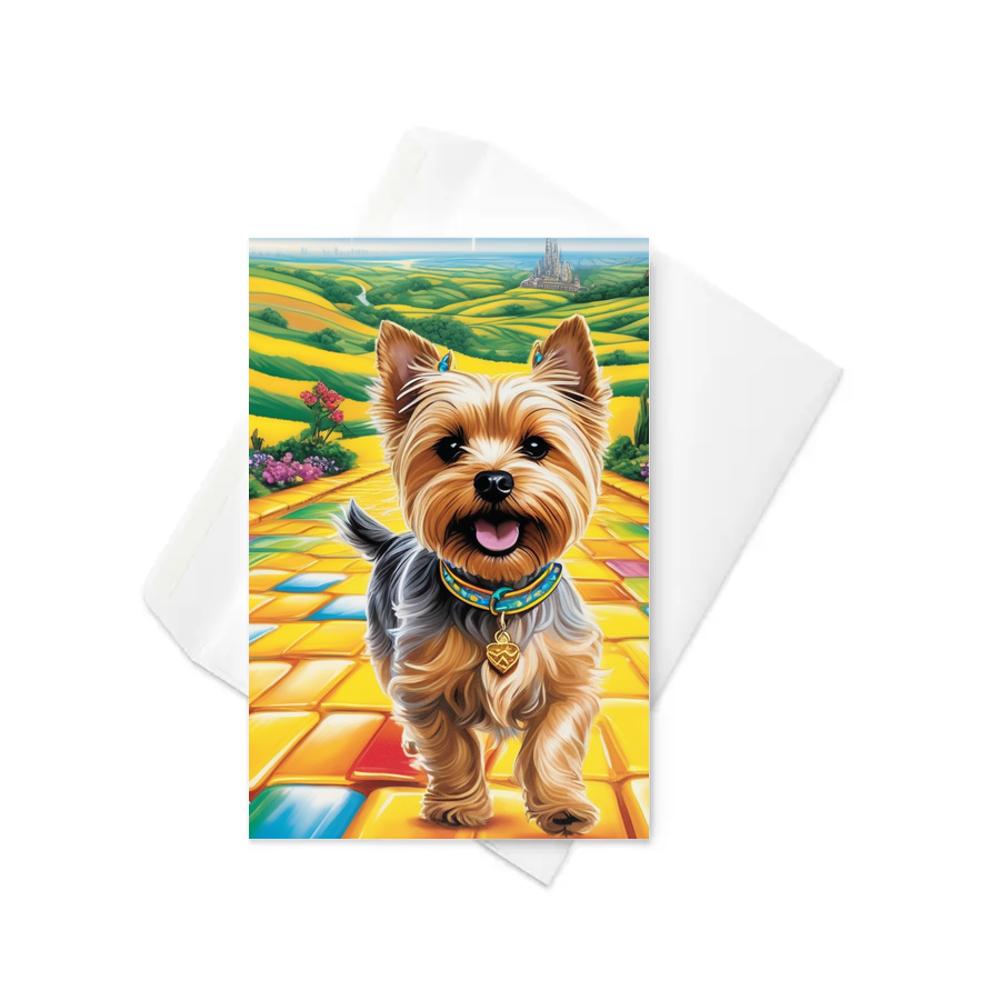 PugMug Custom Cairn Terrier Greeting Card