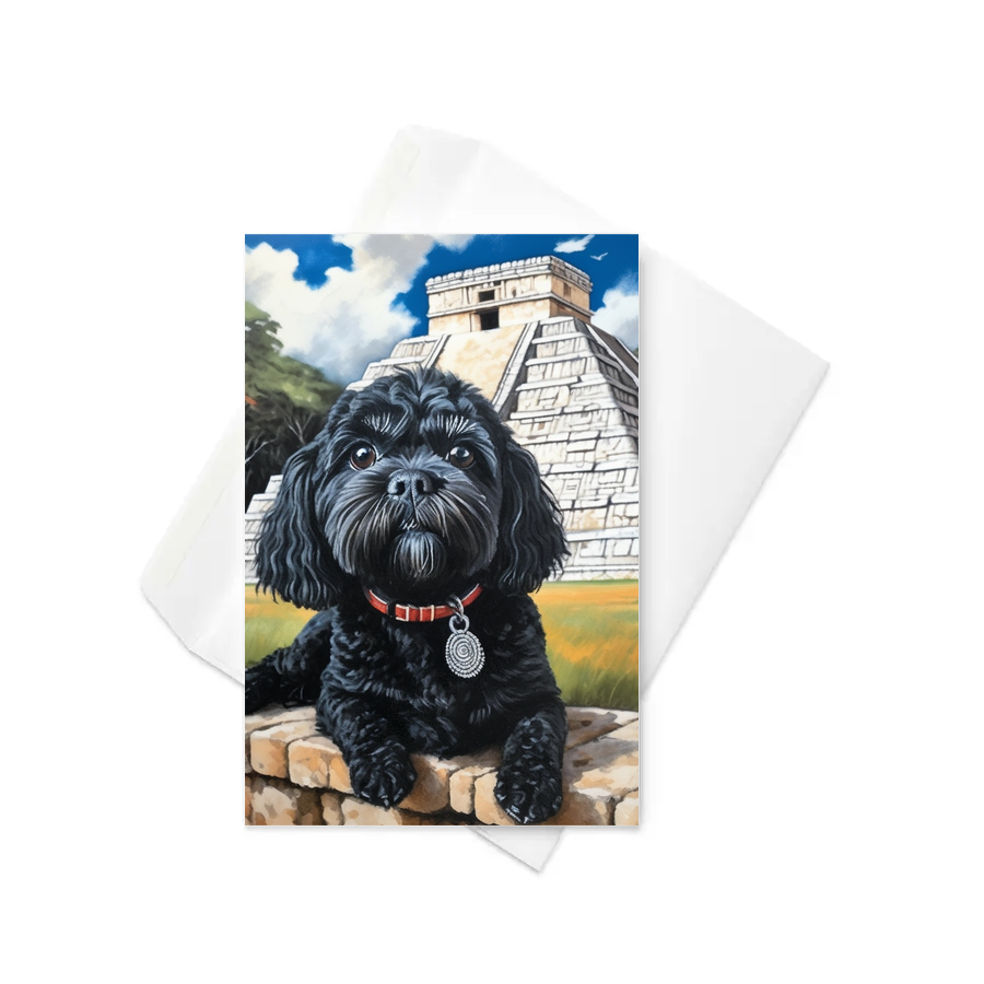 PugMug Custom Lily Greeting Card