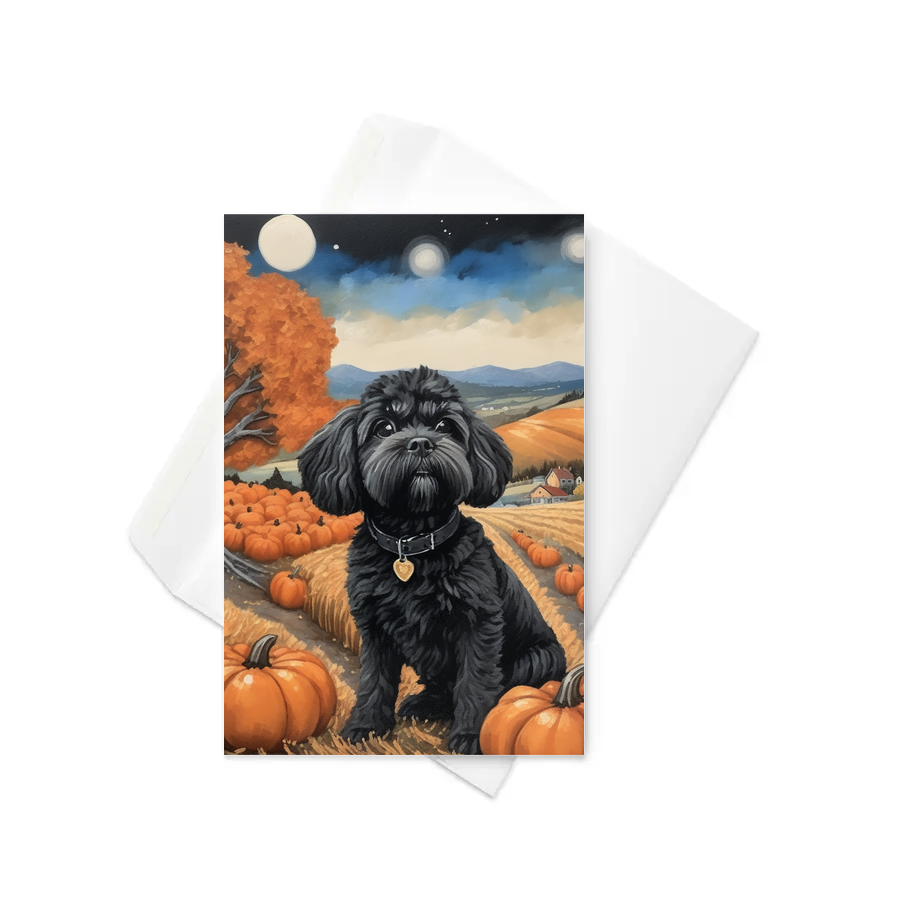 PugMug Custom Lily Greeting Card