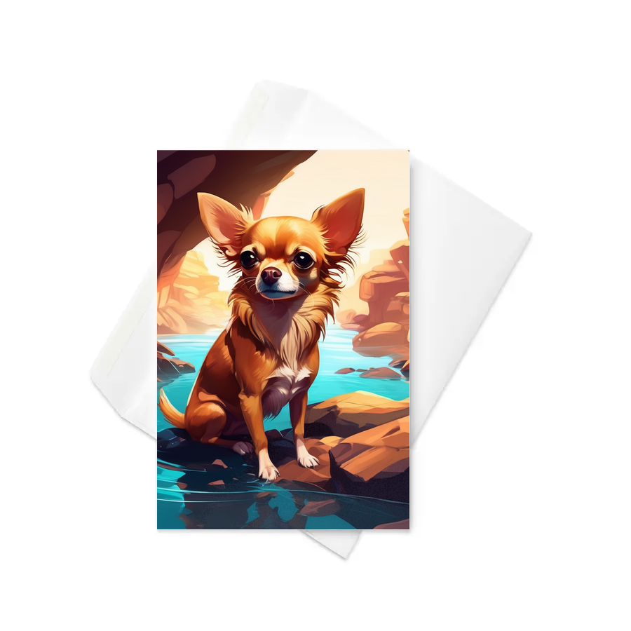PugMug Custom Chihuahua Greeting Card