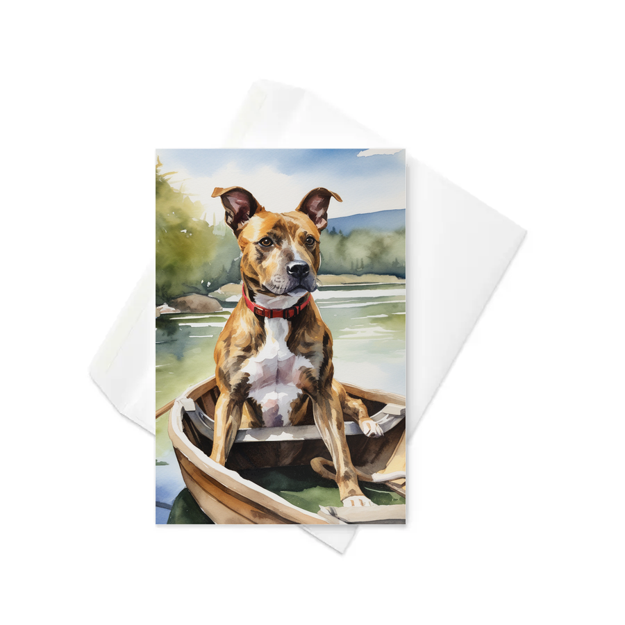 PugMug Custom Tony Hawk Greeting Card